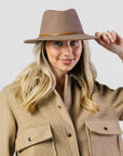 Leura Felt Fedora - Fawn