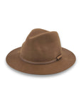Alpine Felt Fedora - Chocolate
