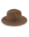 Alpine Felt Fedora - Chocolate