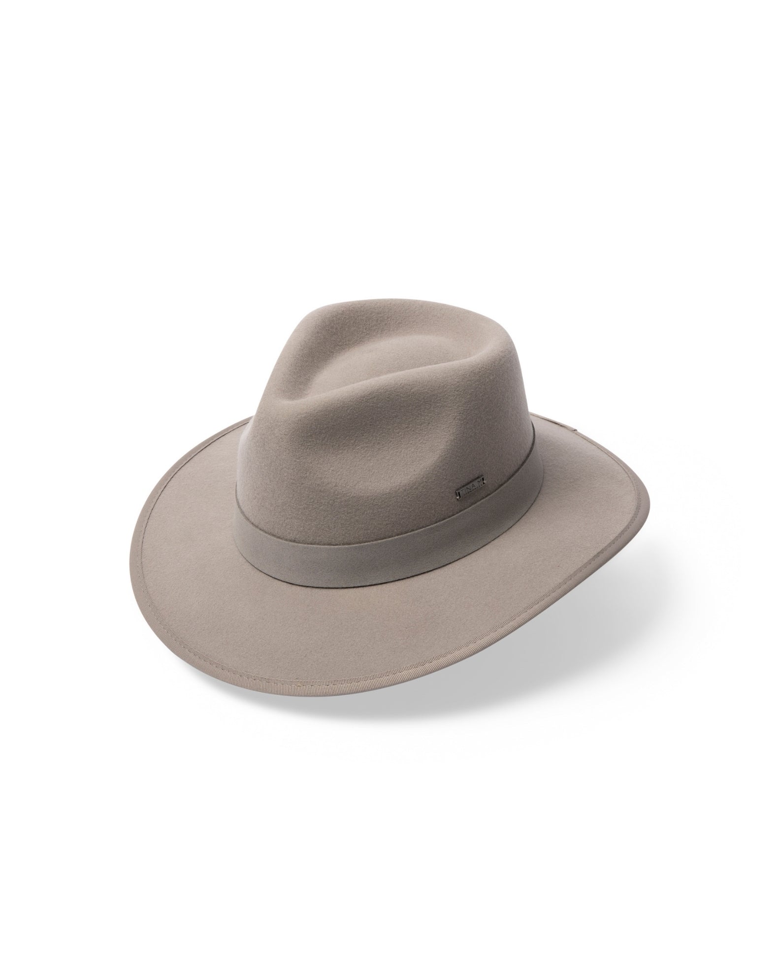 Vail Felt Fedora - Light Grey