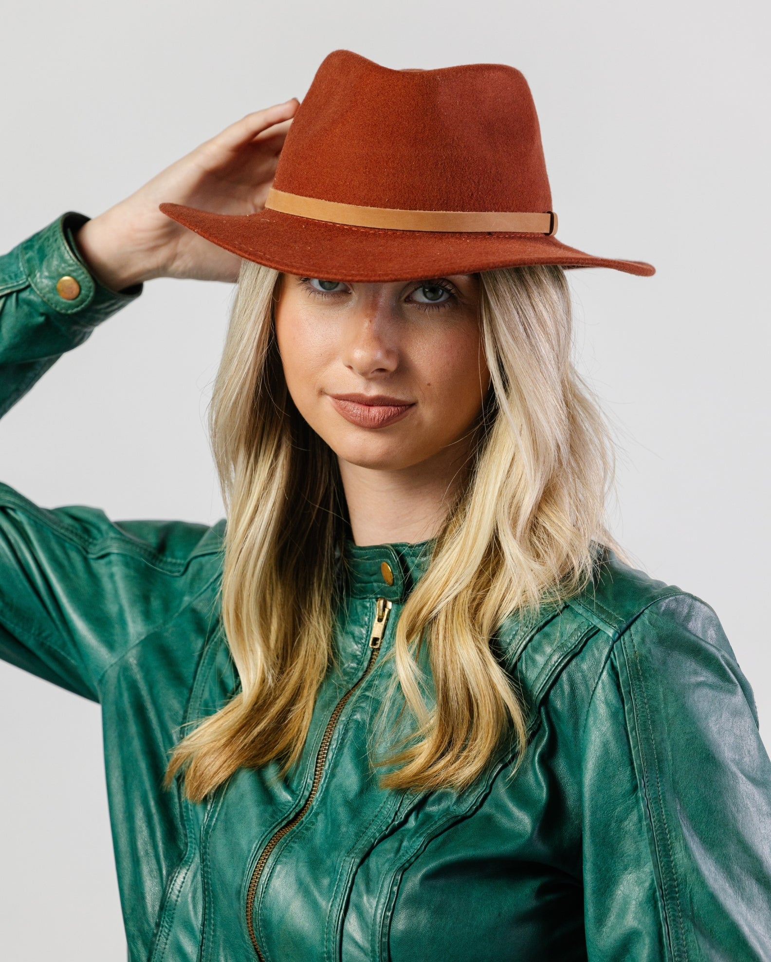 Verbier Felt Fedora - Paprika
