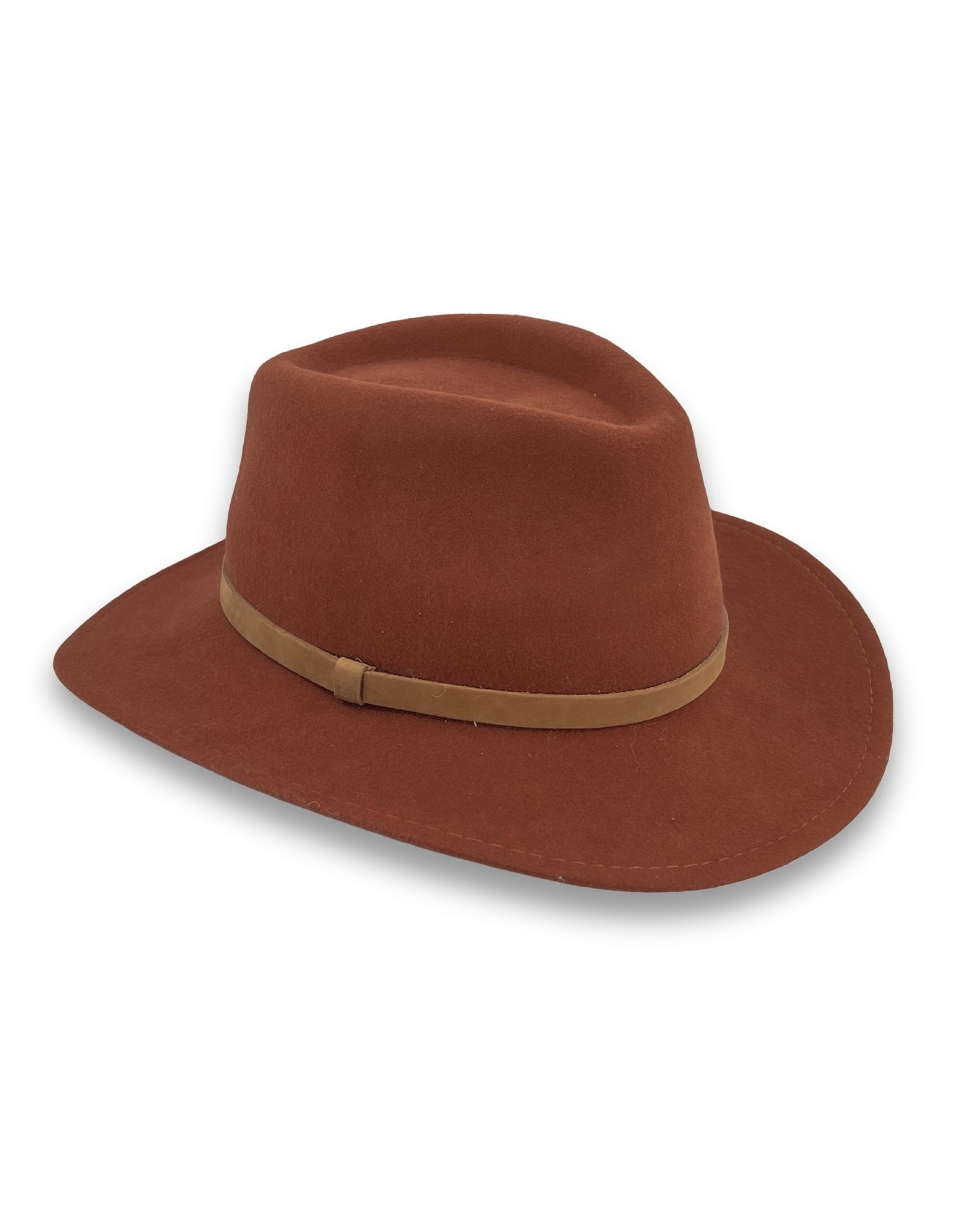 Verbier Felt Fedora - Paprika